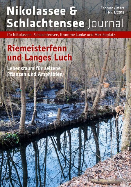 Nikolassee & Schlachtensee Journal Feb/Mrz 2019