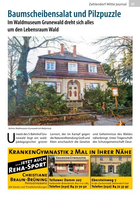 Zehlendorf Mitte Journal Feb/Mrz 2019