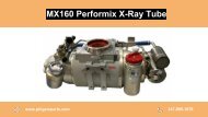 MX160 Performix X-Ray Tube - X Ray Machine Parts
