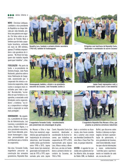 Jornal Cocamar Outubro 2018