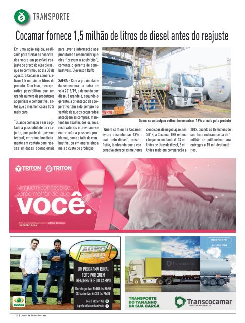 Jornal Cocamar Outubro 2018