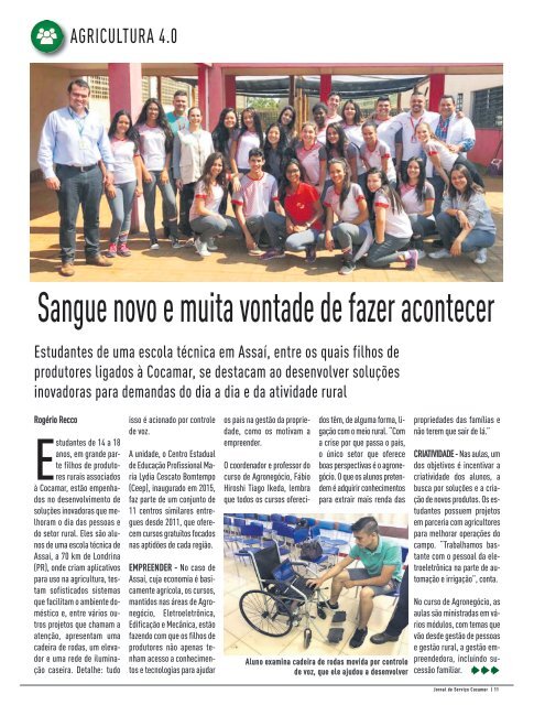 Jornal Cocamar Novembro 2018