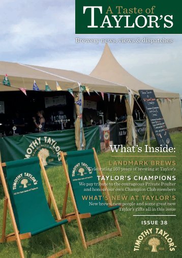 A Taste of Taylor's - Issue #38