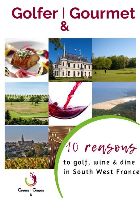 Greens&amp;Grapes Golf and Wine Guide jan 19
