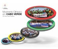   Livro Movimento Olímpico em Cabo Verde - 30 anos de história