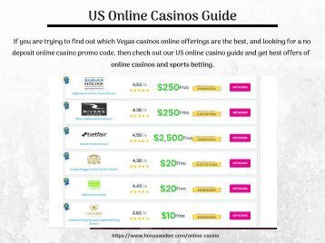 US Online Casinos Guide