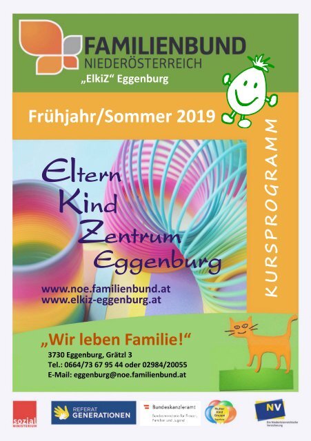 ElkiZ Frühjahrsprogramm 2019