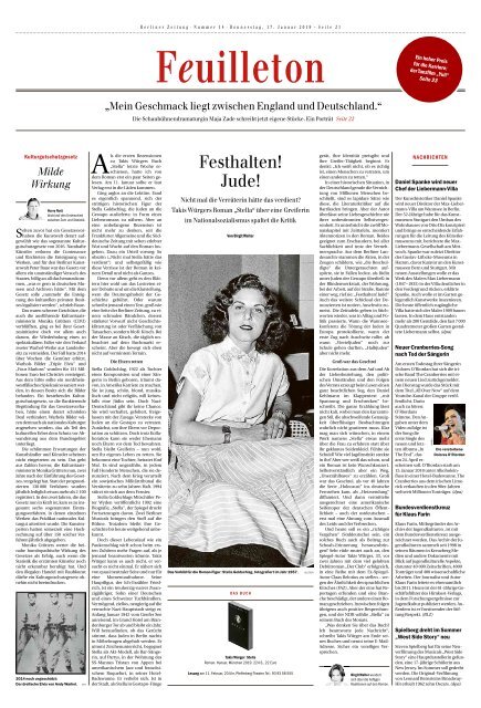 Berliner Zeitung 17.01.2019