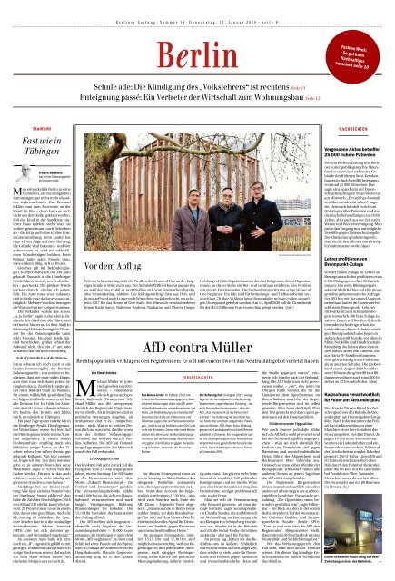 Berliner Zeitung 17.01.2019