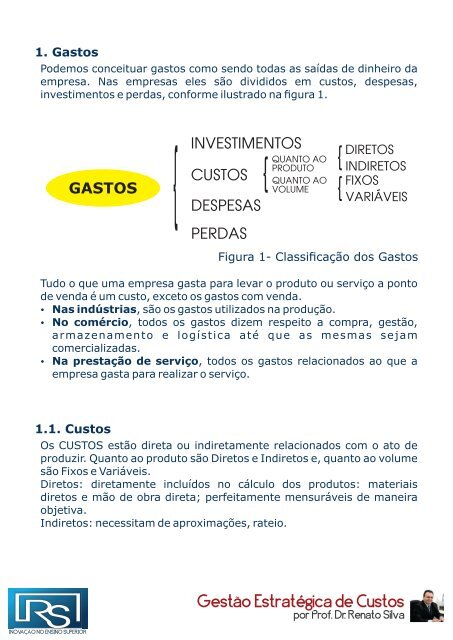 Gestão Estratégica de Custos