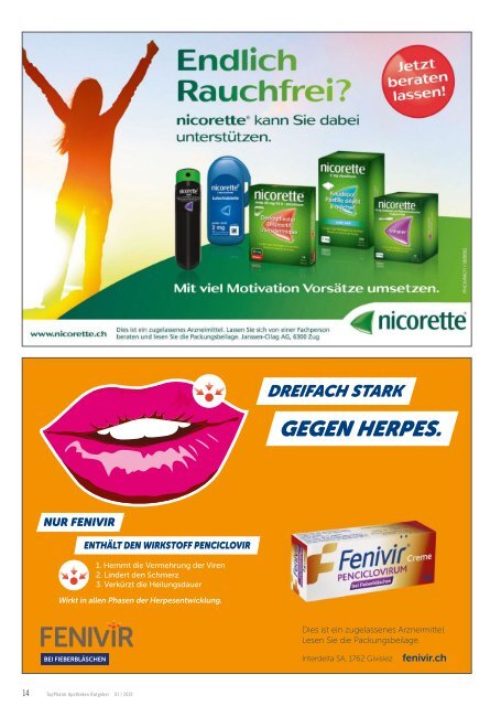 TopPharm Apotheken Ratgeber Jan/Feb 2019