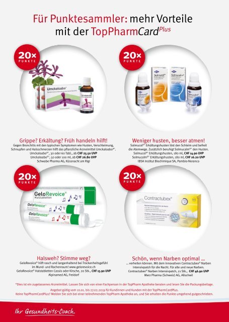 TopPharm Apotheken Ratgeber Jan/Feb 2019