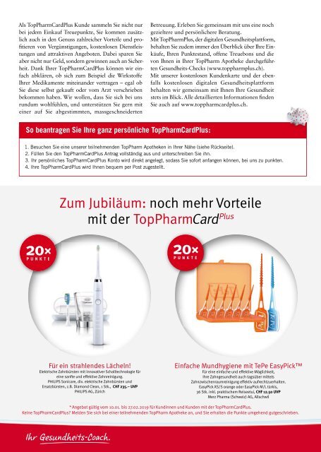 TopPharm Apotheken Ratgeber Jan/Feb 2019