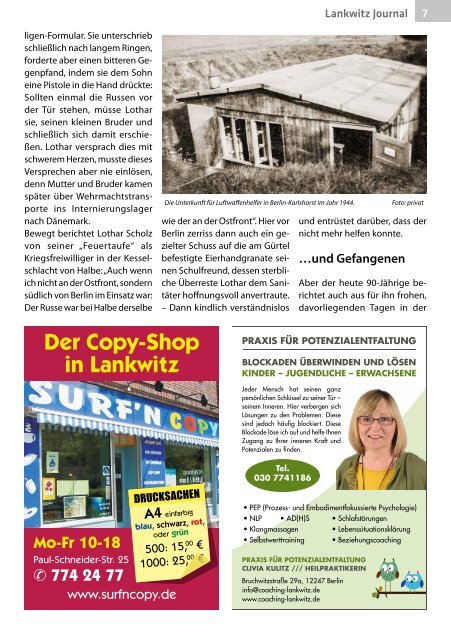 Lankwitz Journal Feb/Mrz 2019