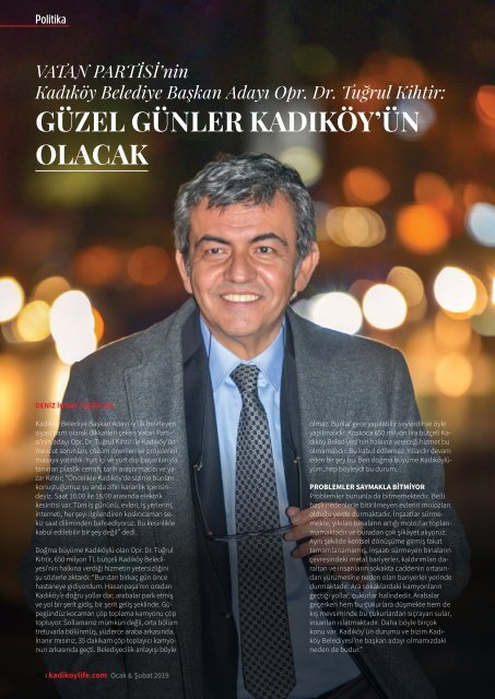 Kadıköy Life Ocak & Şubat 2019