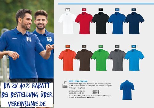 JAKO Teamsport-Katalog 2019