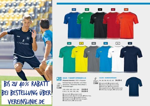 JAKO Teamsport-Katalog 2019