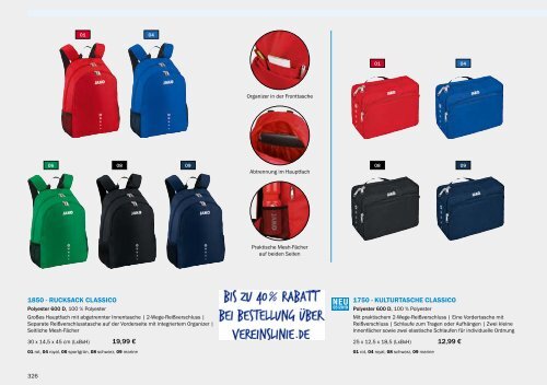 JAKO Teamsport-Katalog 2019