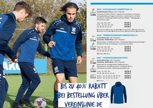 JAKO Teamsport-Katalog 2019