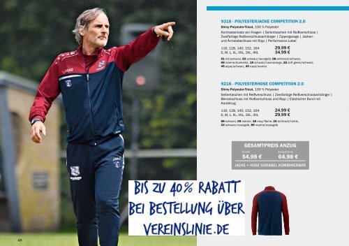 JAKO Teamsport-Katalog 2019