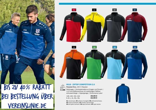 JAKO Teamsport-Katalog 2019