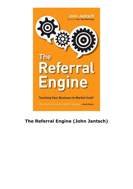 The Referral Engine (John Jantsch)