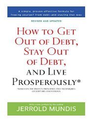 How to Get Out of Debt, Stay Out of Debt, and Live Prosperou