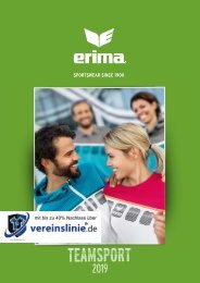 Erima Teamsport-Katalog 2019