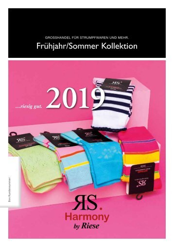 Frühjahr Sommer Kollektion 2019