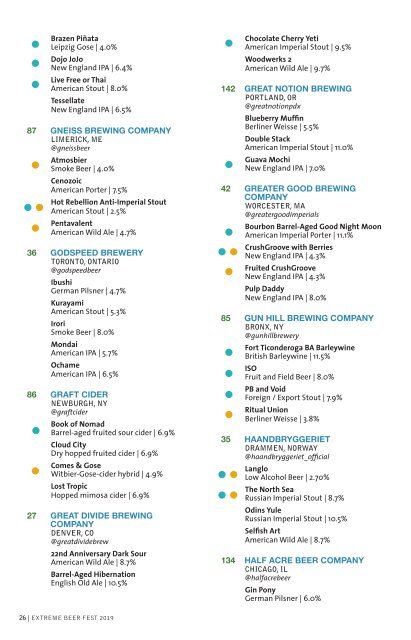 Guide to the Extreme Beer Fest (Boston 2019) hosted by BeerAdvocate