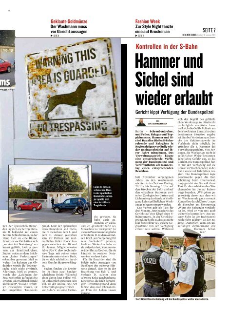 Berliner Kurier 18.01.2019