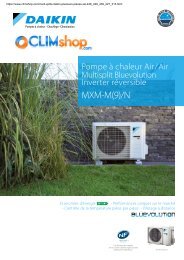 Climatisation Multi-split-Daikin-R32