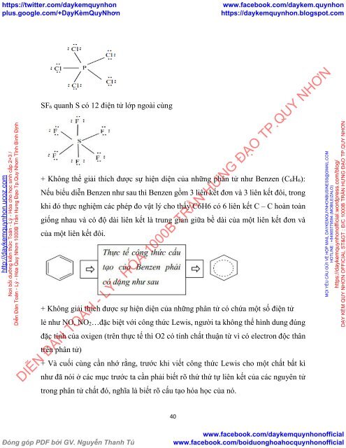 Chuyên đề Liên kết hóa học và công thức phân tử