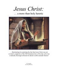 Jesus Christ - a most Holy Heretic