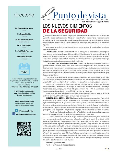 Revista Presencia Acapulco 1133