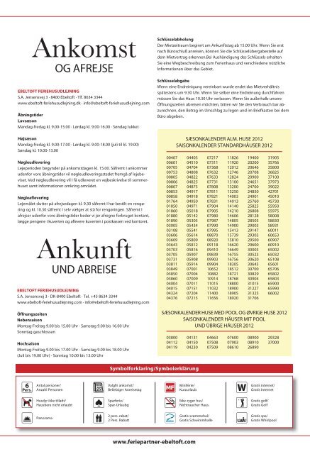 Katalog 2012 online - Feriepartner Danmark
