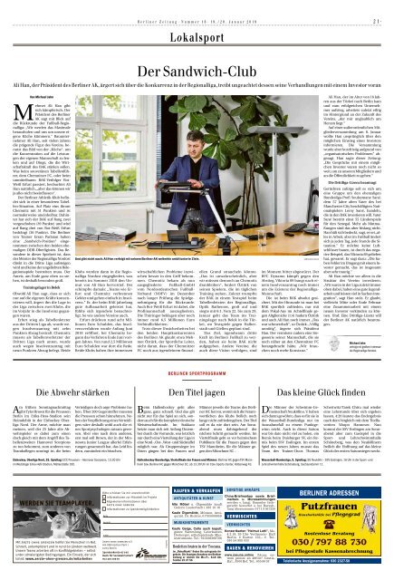 Berliner Zeitung 19.01.2019