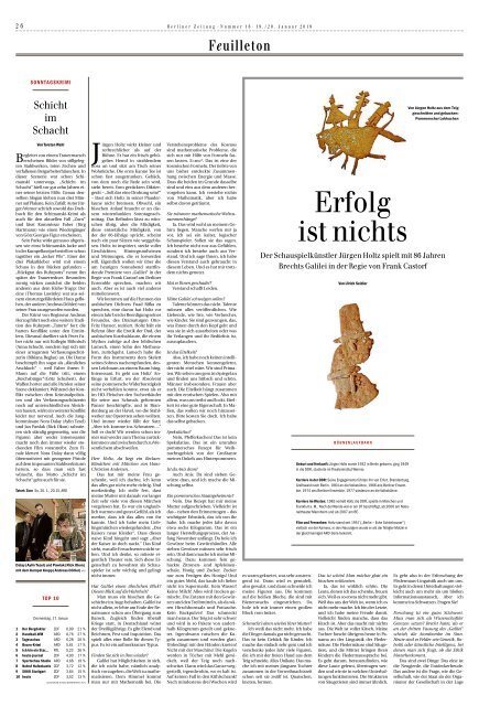 Berliner Zeitung 19.01.2019