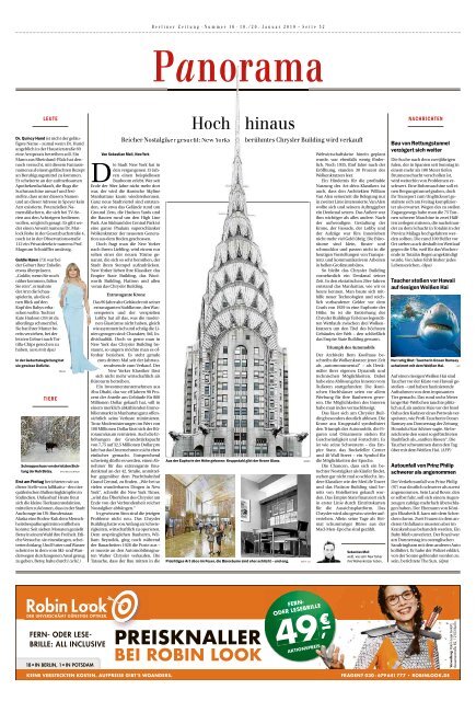 Berliner Zeitung 19.01.2019