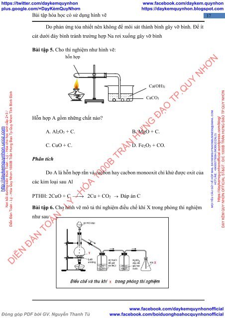 CHUYÊN ĐỀ HÓA HỌC BÀI TẬP HÓA HỌC CÓ SỬ DỤNG HÌNH VẼ