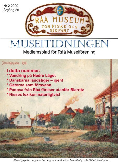 2009 Höst.pdf - Råå museum