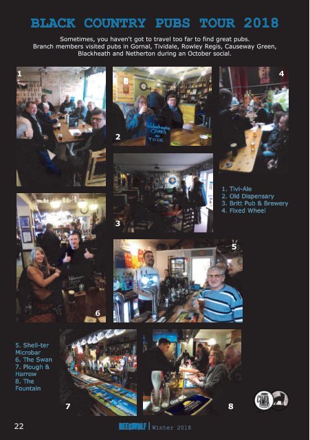 Wolverhampton CAMRA Beerwolf Winter 2018 / 19