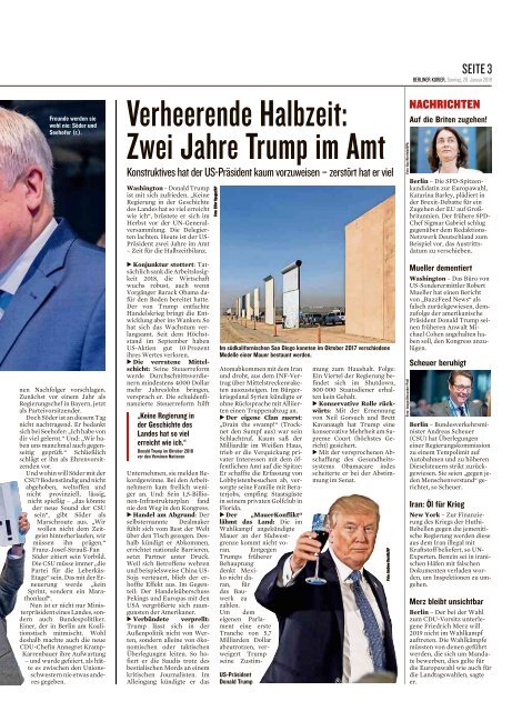 Berliner Kurier 20.01.2019