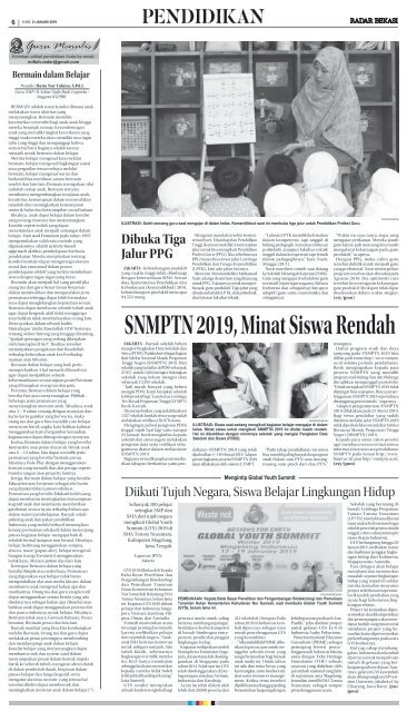 E - PAPER RADAR BEKASI EDISI 21 JANUARI 2019