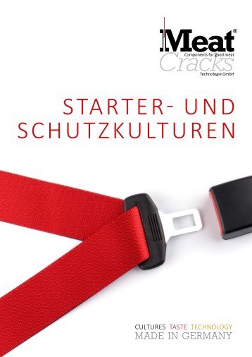 Meat Cracks – Starter- und Schutzkulturen DE