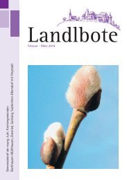 Landlbote Februar März 2019