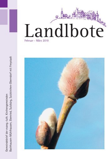 Landlbote Februar März 2019