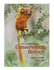 An Introduction to Conservation Biology