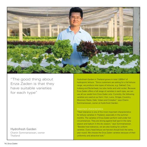 Brochure Hydroponic 2017 | 2018 English version