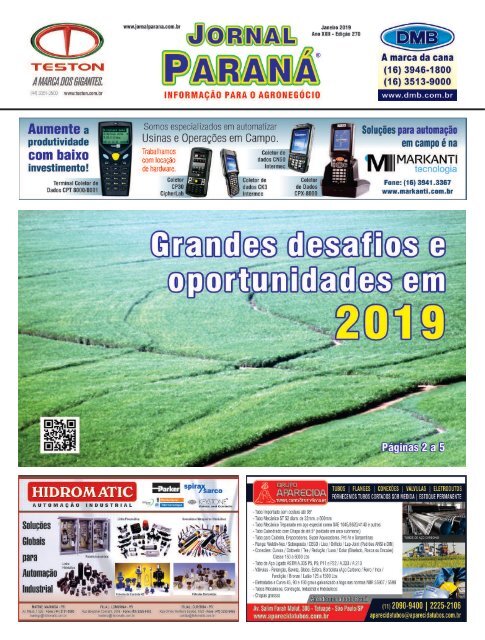 Jornal Paraná Janeiro 2019